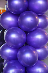 Image showing Purple Balloons