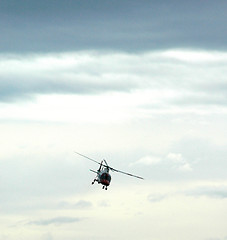 Image showing Medical helicopter.