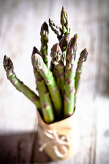 Image showing fresh asparagus