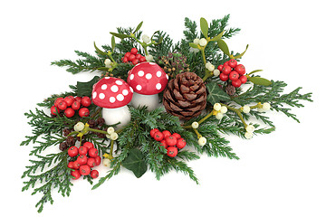 Image showing Christmas Decorative Display