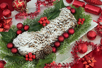 Image showing Christmas Stollen Cake