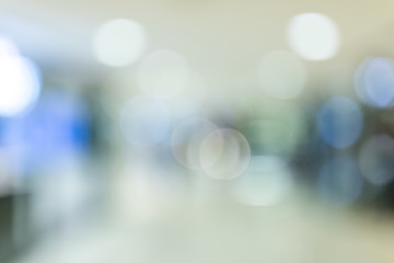 Image showing Blur view of shopping mall