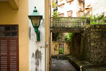 Image showing Old town in Macao city