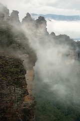 Image showing Misty Mountain LAndscape