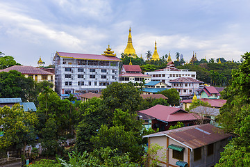 Image showing Shwedagon Pagoda of Myanmar