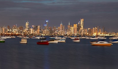 Image showing Melbourne city view