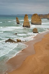 Image showing Great Ocean Road, Twelve Apostles