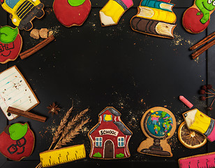 Image showing Back to school gingerbreads