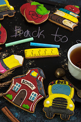 Image showing Back to school gingerbreads