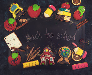 Image showing Back to school gingerbreads