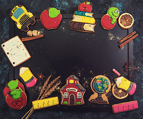 Image showing Back to school gingerbreads