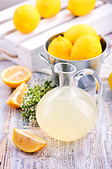 Image showing lemon drink