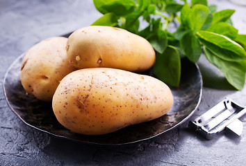 Image showing raw potato