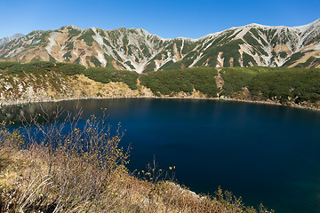 Image showing Beautiful landscape in Tateyama Alpine Route 