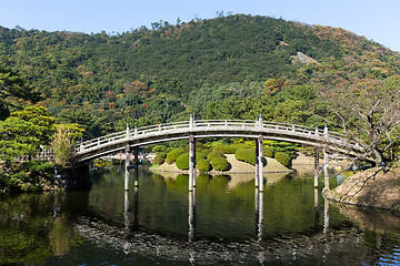 Image showing Ritsurin Garden in Japan