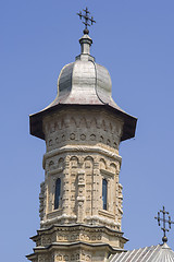 Image showing Churchbell  tower of Dragomirna Monastery