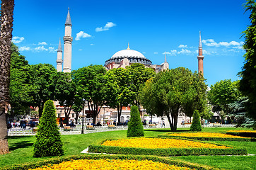 Image showing Park near Hagia Sophia