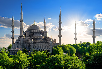 Image showing Famous Blue Mosque