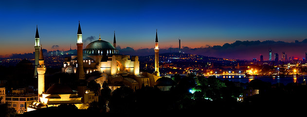 Image showing Panorama of Istanbul