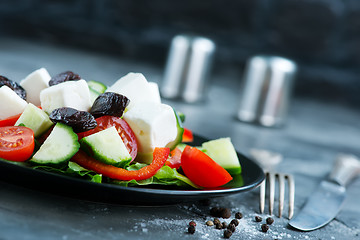 Image showing greek salad