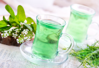 Image showing Tea in cups