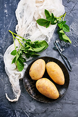 Image showing raw potato