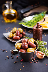 Image showing olives