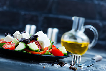 Image showing greek salad