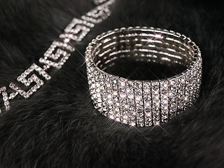 Image showing brilliant jewellery at fur