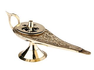 Image showing Golden Aladdin's Lamp