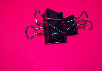 Image showing binder clips