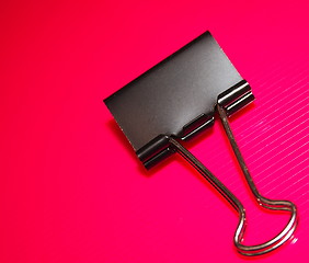 Image showing binder clip