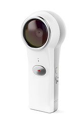 Image showing 360 camera on white 