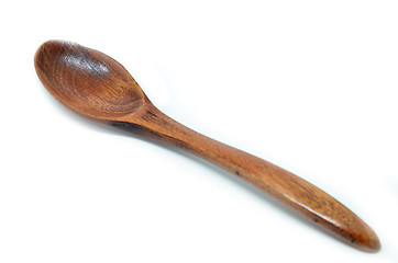 Image showing Wooden spoon isolated