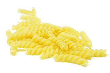 Image showing Italian twisted pasta fusilli