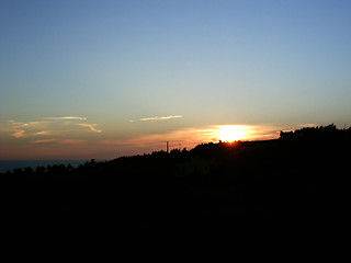 Image showing Sunset