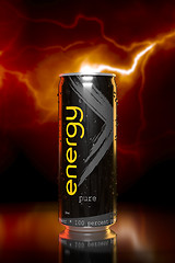 Image showing typical energy drink