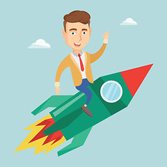 Image showing Business start up vector illustration.