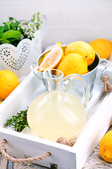 Image showing lemon drink