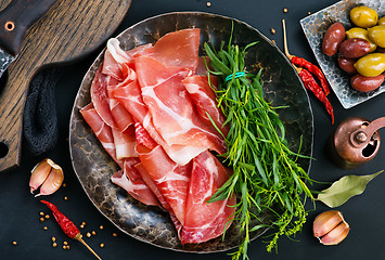 Image showing Prosciutto