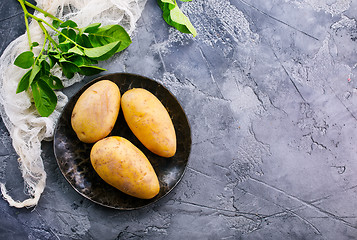 Image showing raw potato