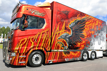 Image showing Next Gen Scania Super Truck Firebird of Ristimaa