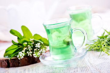 Image showing Tea in cups