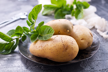 Image showing raw potato