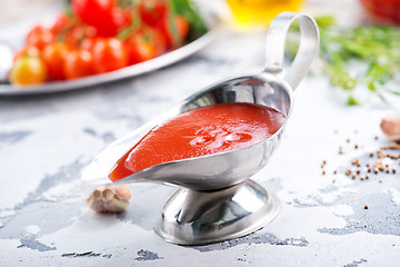 Image showing tomato sauce