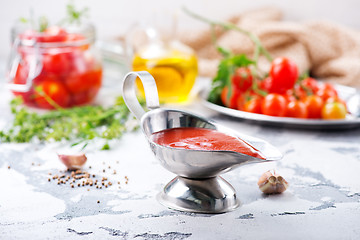 Image showing tomato sauce