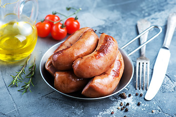 Image showing sausages