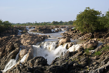 Image showing Waterfall in Laos