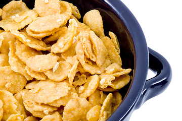 Image showing Bowl of Cornflakes