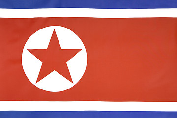 Image showing North Korea flag